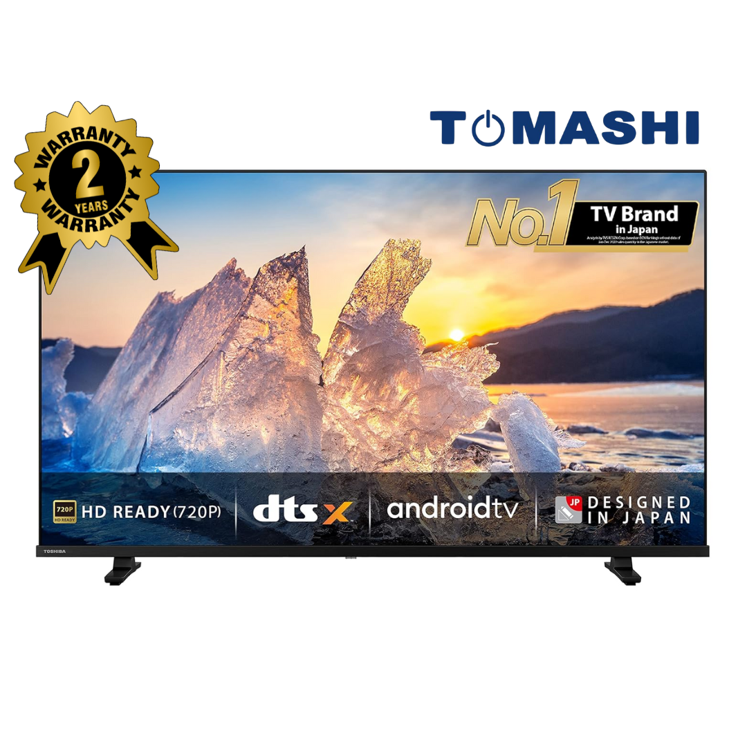 Tomashi 80 cm (32 inches)  HD Ready Smart LED TV (2 year Warranty)