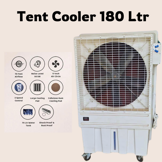 Tent cooler -  180L water tank