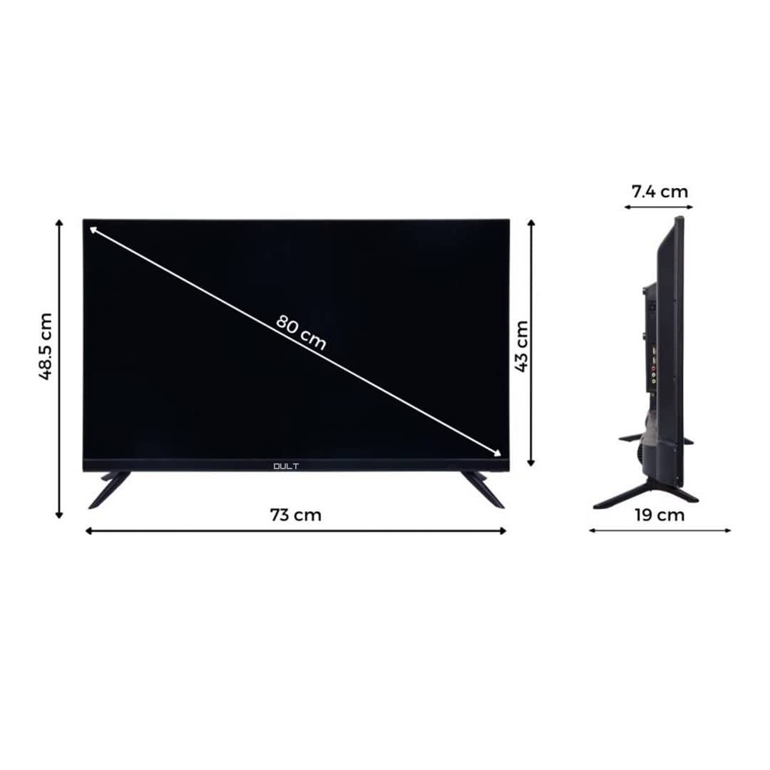 DULT 32 Inch Smart Tv | 3 year Full Warranty