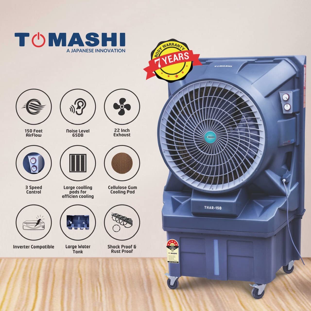 Tomashi Thar 150 - 90L Watertank