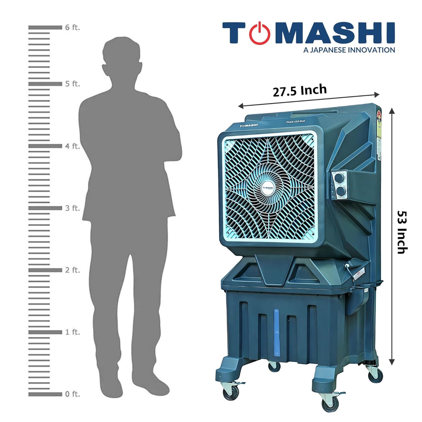 Tomashi Thar 110 DLX 75L Watertank