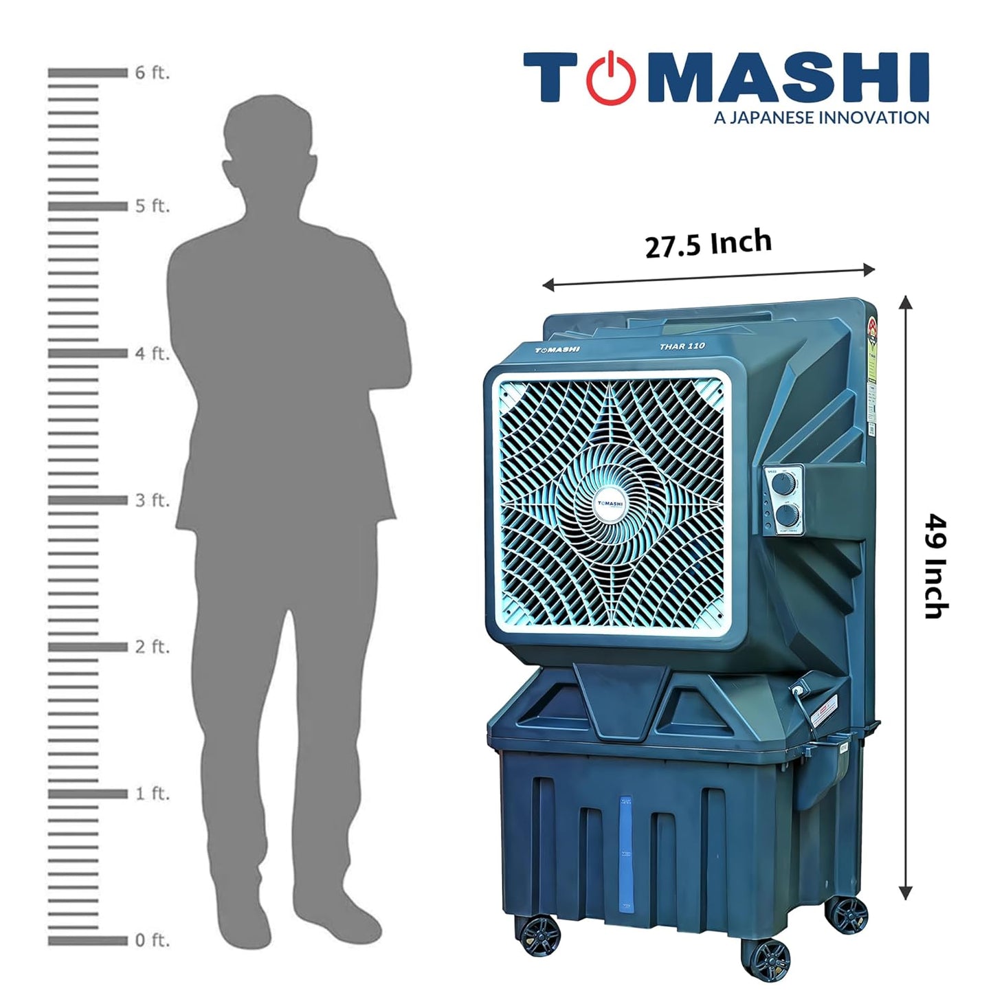 Tomashi Thar 110 - 75L Watertank