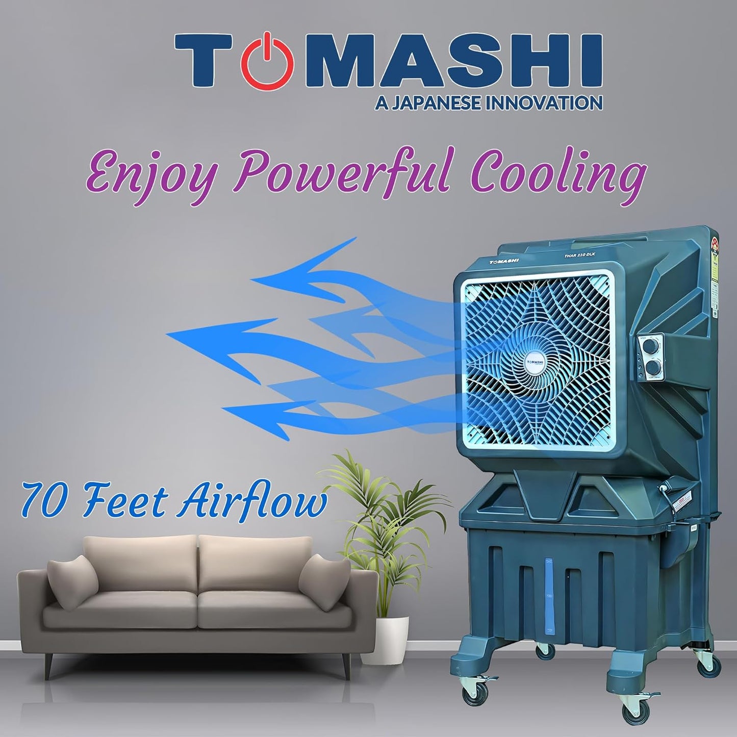 Tomashi Thar 110 DLX 75L Watertank