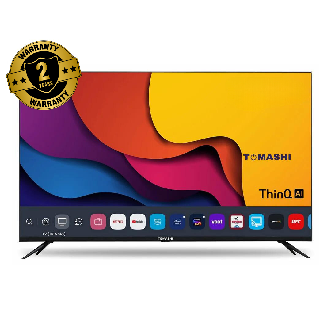 TOMASHI 108 cm (43 inches) Full HD Smart LED Google TV (2 year Warranty)